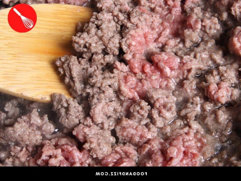 As meat continues to be exposed to oxygen, it will eventually turn brown.