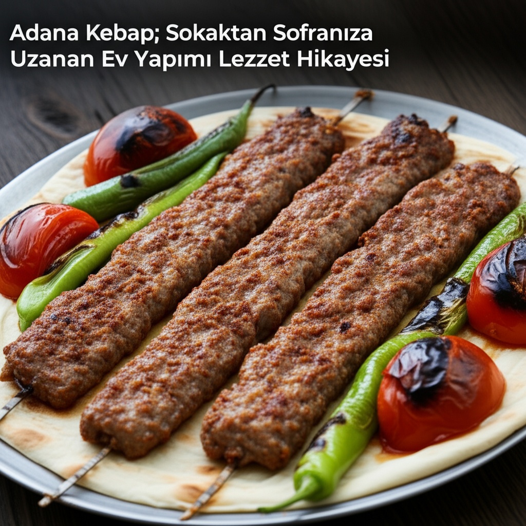 Adana Kebap: Sokaktan Sofranıza Uzanan Ev Yapımı Lezzet Hikayesi