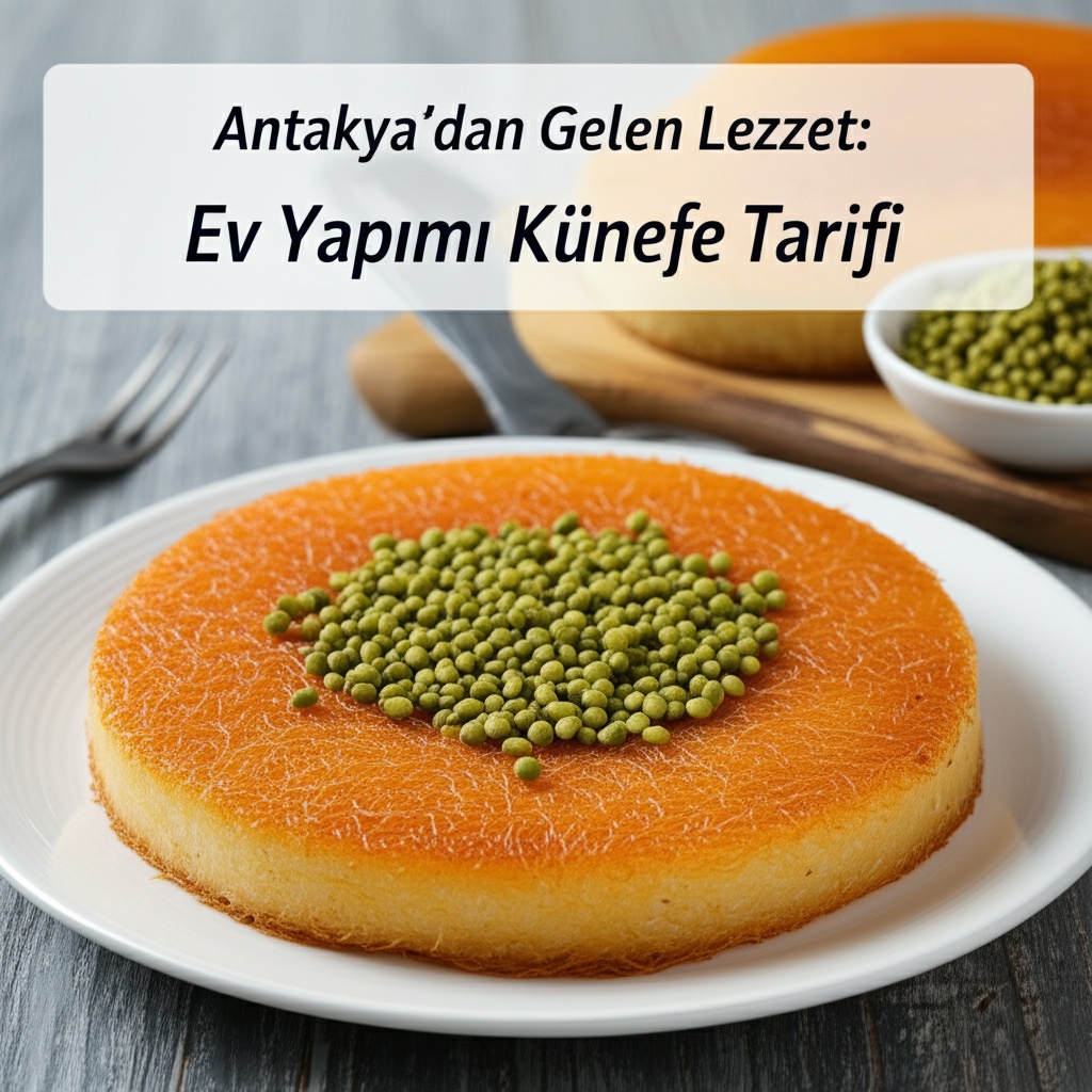 Antakya’dan Gelen Lezzet: Ev Yapımı Künefe Tarifi