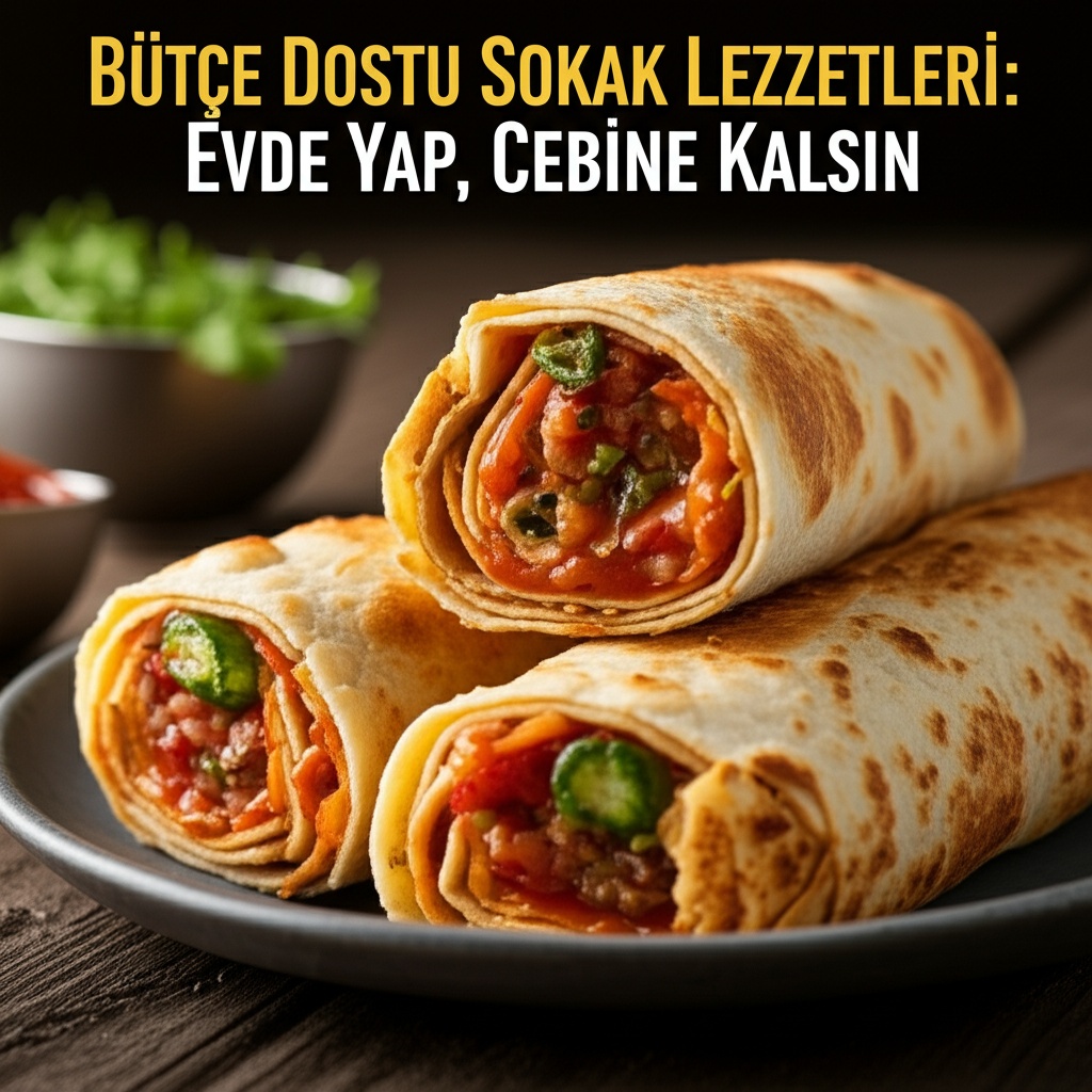 Bütçe Dostu Sokak Lezzetleri: Evde Yap, Cebine Kalsın