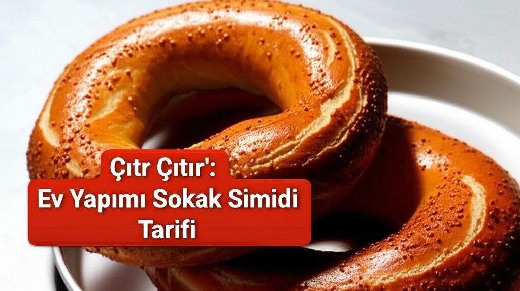 Çıtır Çıtır: Ev Yapımı Sokak Simidi Tarifi