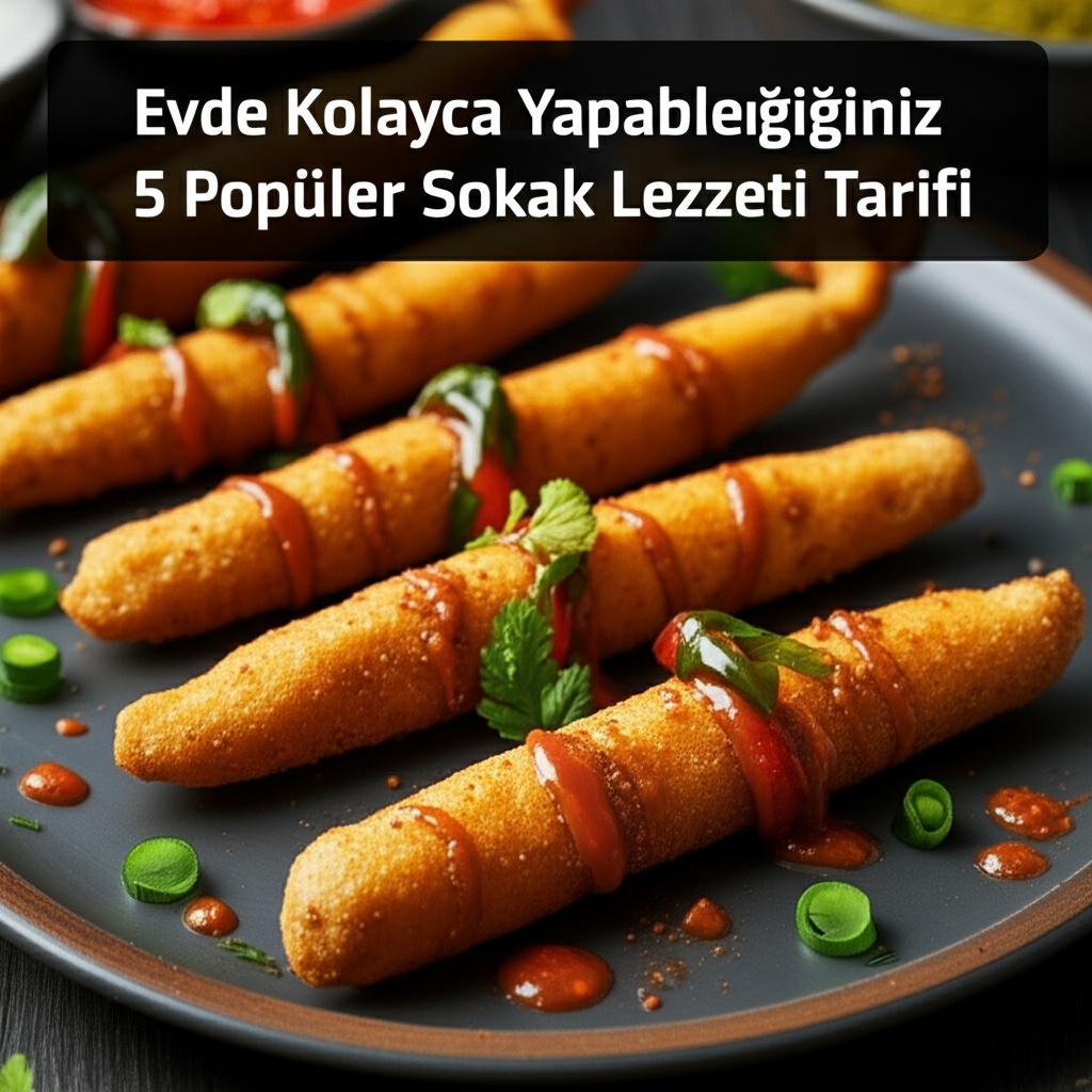 Evde Kolayca Yapabileceğiniz 5 Popüler Sokak Lezzeti Tarifi