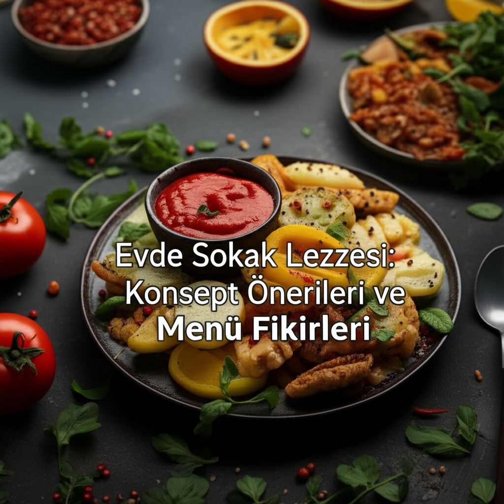 Evde Sokak Lezzeti Partisi: Konsept Önerileri ve Menü Fikirleri