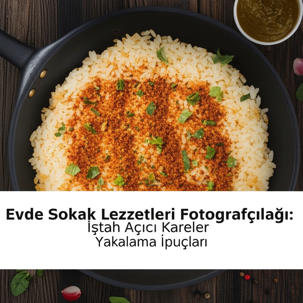 Evde Sokak Lezzetleri Fotoğrafçılığı: İştah Açıcı Kareler Yakalama İpuçları