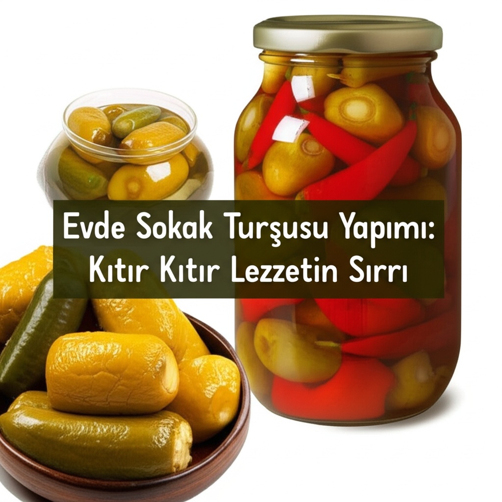 Evde Sokak Turşusu Yapımı: Kıtır Kıtır Lezzetin Sırrı