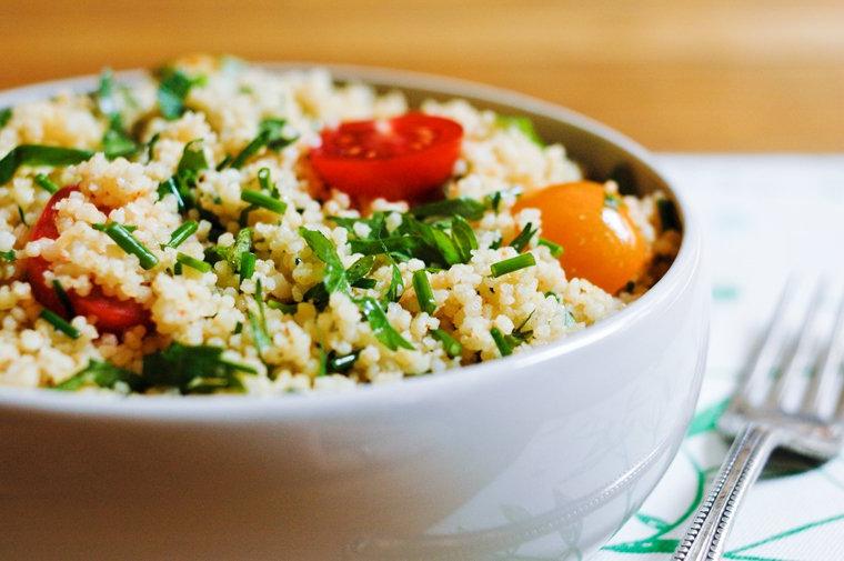 Otlu Kuskus Salatası Tarifi