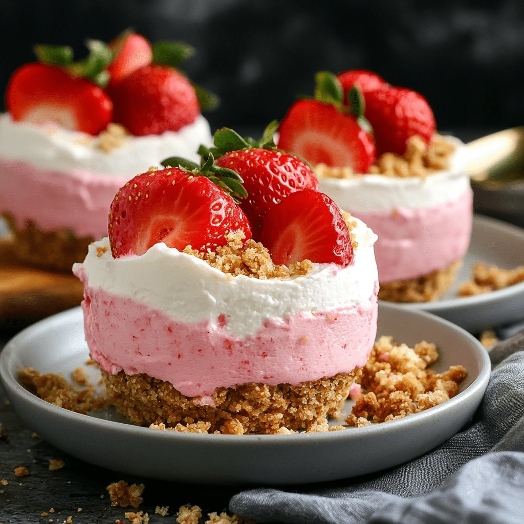 Easy No-Bake Çilek Delight