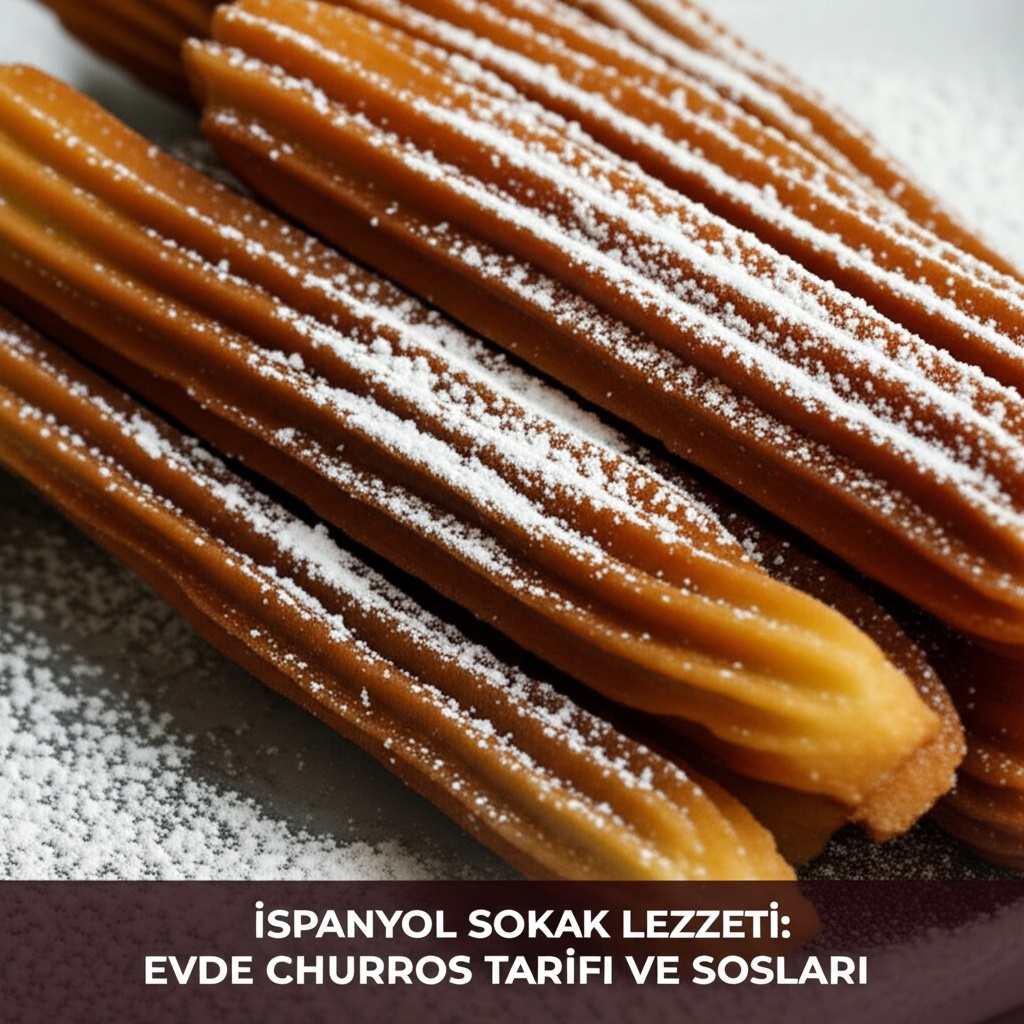İspanyol Sokak Lezzeti: Evde Churros Tarifi ve Sosları