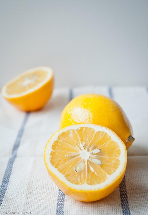 fresh Meyer lemons