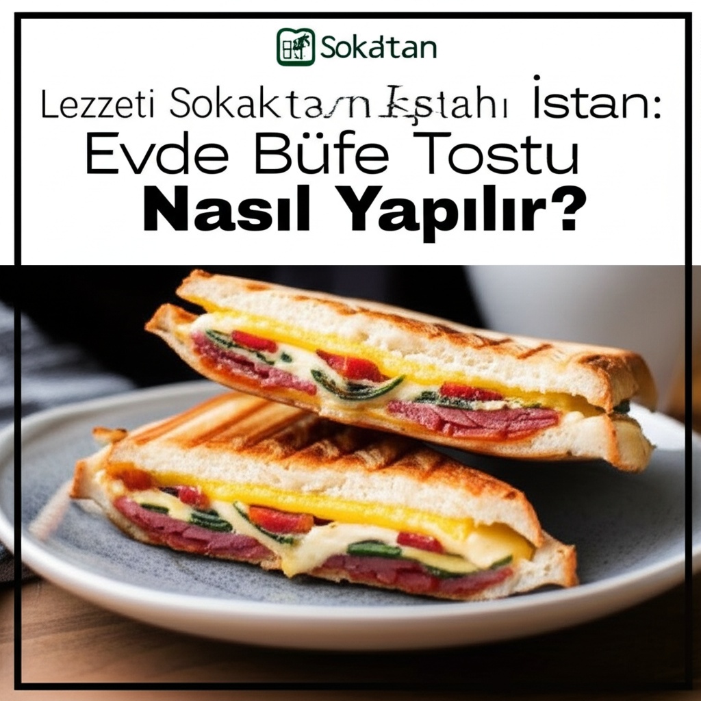 Lezzeti Sokaktan, İştahı Sofradan: Evde Büfe Tostu Nasıl Yapılır?