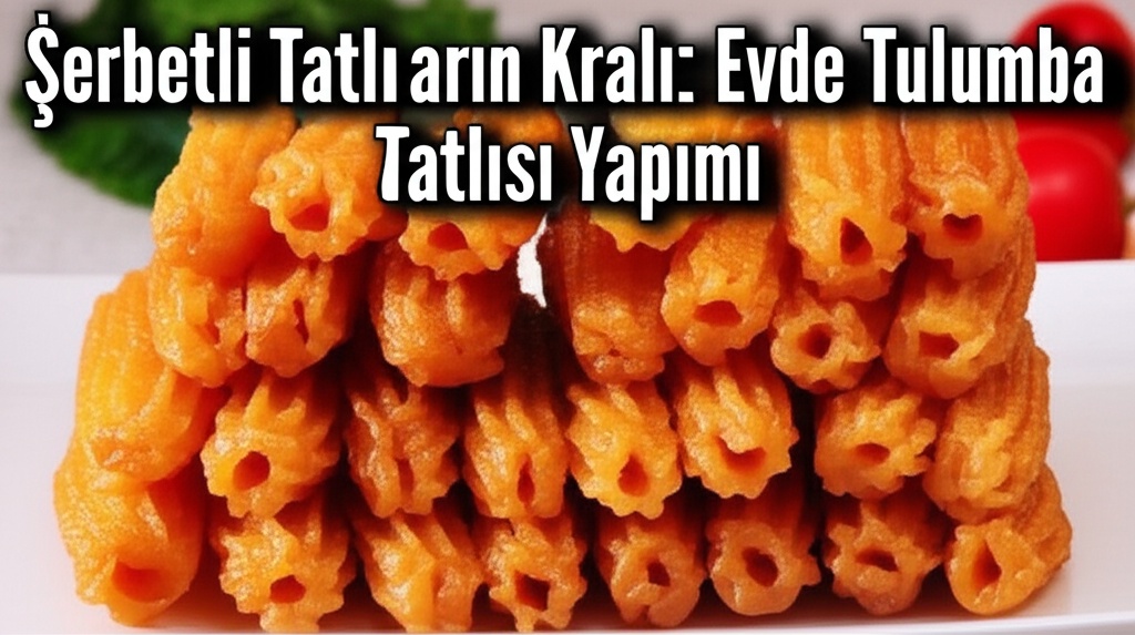 Şerbetli Tatlıların Kralı: Evde Tulumba Tatlısı Yapımı